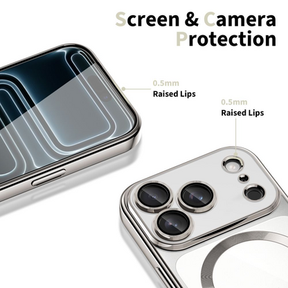 MagSafe-deksel for Apple iPhone 17 Pro, Tech-Protect, Magflex, Sølv