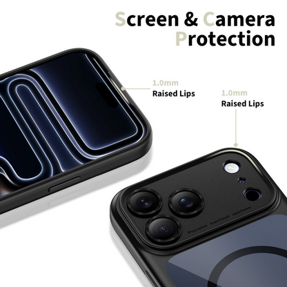 MagSafe-deksel for Apple iPhone 17 Pro, Tech-Protect, MagPeak, Marineblå