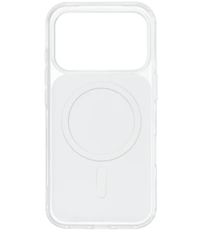 MagSafe-deksel for Apple iPhone 17e / 16e, OEM, Clear Fusion Mag Cover, Hvit