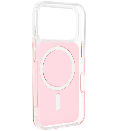 MagSafe-deksel for Apple iPhone 17e / 16e, OEM, Clear Fusion Mag Cover, Oransje