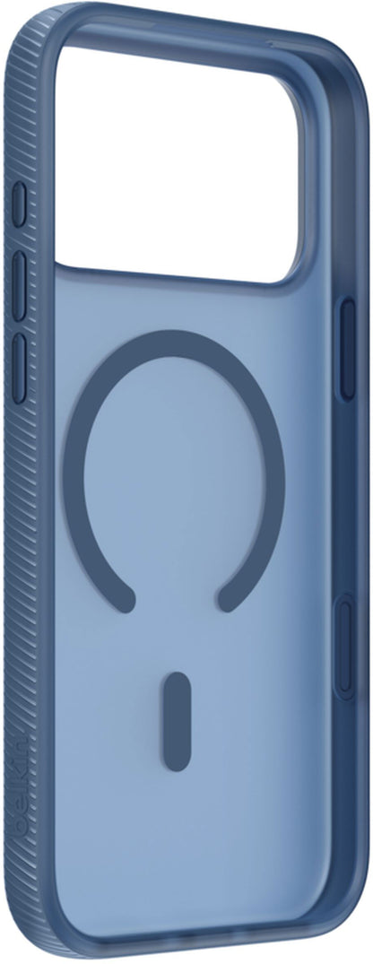 MagSafe-deksel for Apple iPhone 17 Pro, Belkin, SheerForce Grip, Marineblå MSA035hqNY