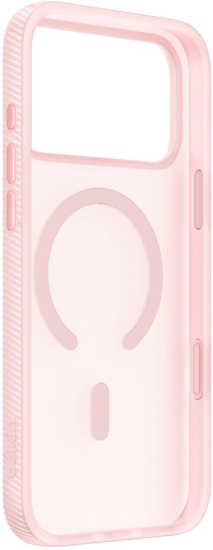 MagSafe-deksel for Apple iPhone 17 Pro, Belkin, SheerForce Grip, Rosa MSA035hqPK