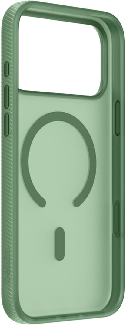 MagSafe-deksel for Apple iPhone 17 Pro, Belkin, SheerForce Grip, Grønn MSA035hqSE