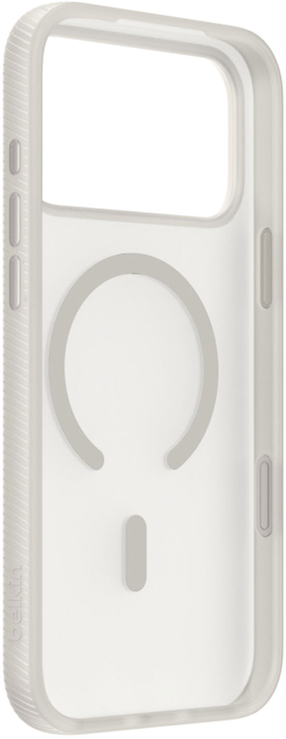 MagSafe-deksel for Apple iPhone 17 Pro Max, Belkin, SheerForce Grip, Beige MSA036hqSA