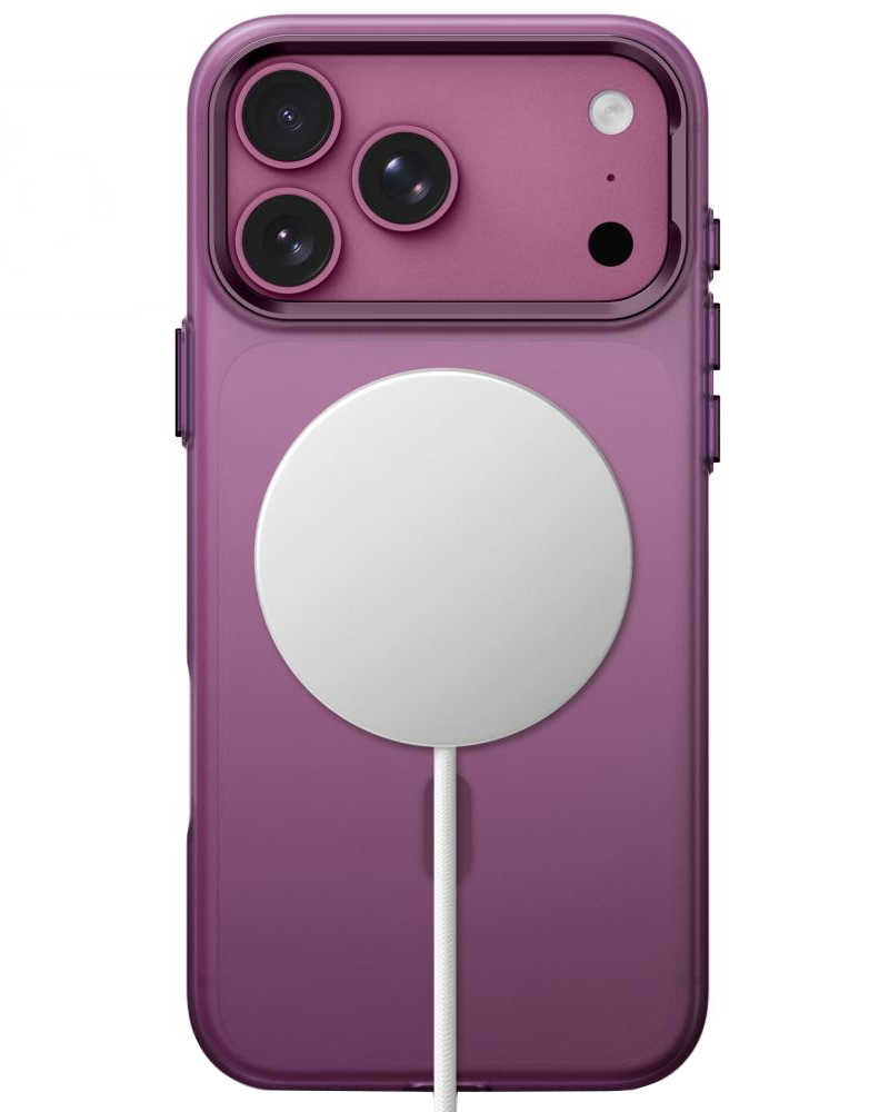 MagSafe-deksel for Apple iPhone 18 Pro / 17 Pro, Tech-Protect, MagZero, Matt Burgunder