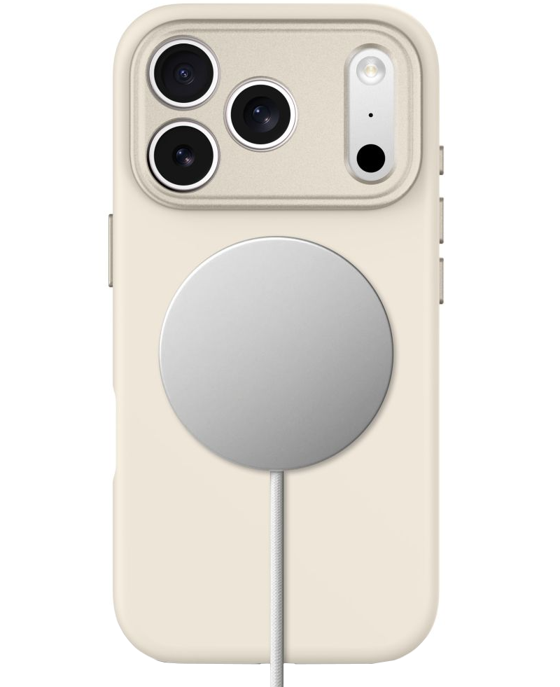 MagSafe-deksel for Apple iPhone 18 Pro / 17 Pro, Tech-Protect, Uniq CC, Beige