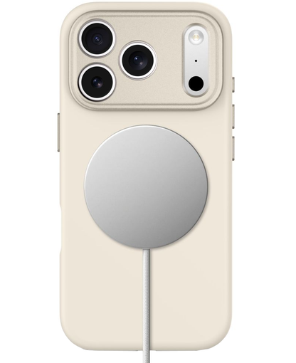 MagSafe-deksel for Apple iPhone 18 Pro / 17 Pro, Tech-Protect, Uniq CC, Beige