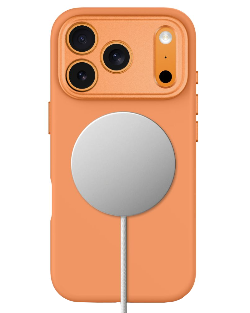 MagSafe-deksel for Apple iPhone 18 Pro / 17 Pro, Tech-Protect, Uniq CC, Oransje