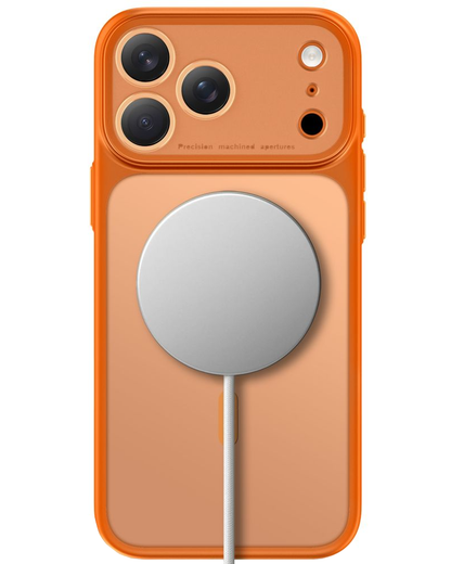 MagSafe-deksel for Apple iPhone 18 Pro Max / 17 Pro Max, Tech-Protect, MagPrime CC, Matt Oransje