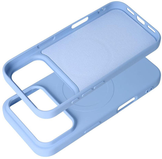 MagSafe-deksel for Apple iPhone 18 Pro Max / 17 Pro Max, OEM, Silicone Mag (Big Hole), blå