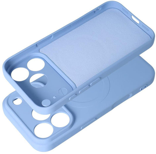 MagSafe-deksel til Apple iPhone 18 Pro Max / 17 Pro Max, OEM, Silicone Mag, blå