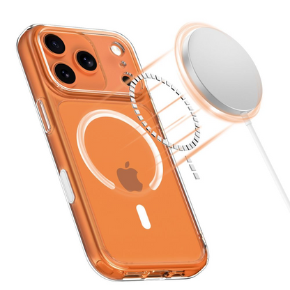 MagSafe-deksel for Apple iPhone 17 Pro Max, Tech-Protect, MagPeak, Transparent