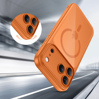 MagSafe-deksel for Apple iPhone 17 Pro, Tech-Protect, MagPeak, Oransje