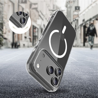 MagSafe-deksel for Apple iPhone 17 Pro, Tech-Protect, Flexair Hybrid CC, Gjennomsiktig