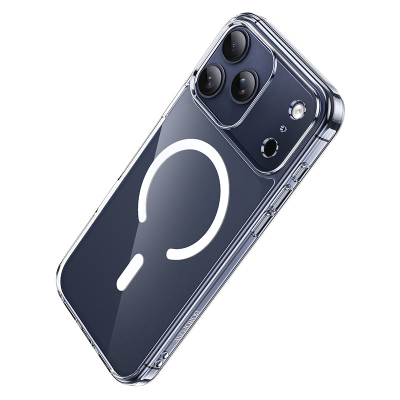 MagSafe-deksel for Apple iPhone 17 Pro, Borofone, BI5 Ice Shield, Transparent