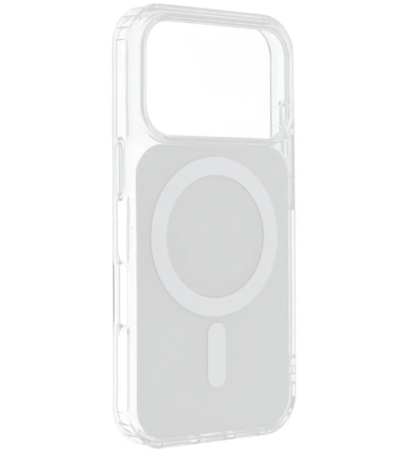 MagSafe-deksel for Apple iPhone 17e / 16e, OEM, Clear Fusion Mag Cover, Hvit