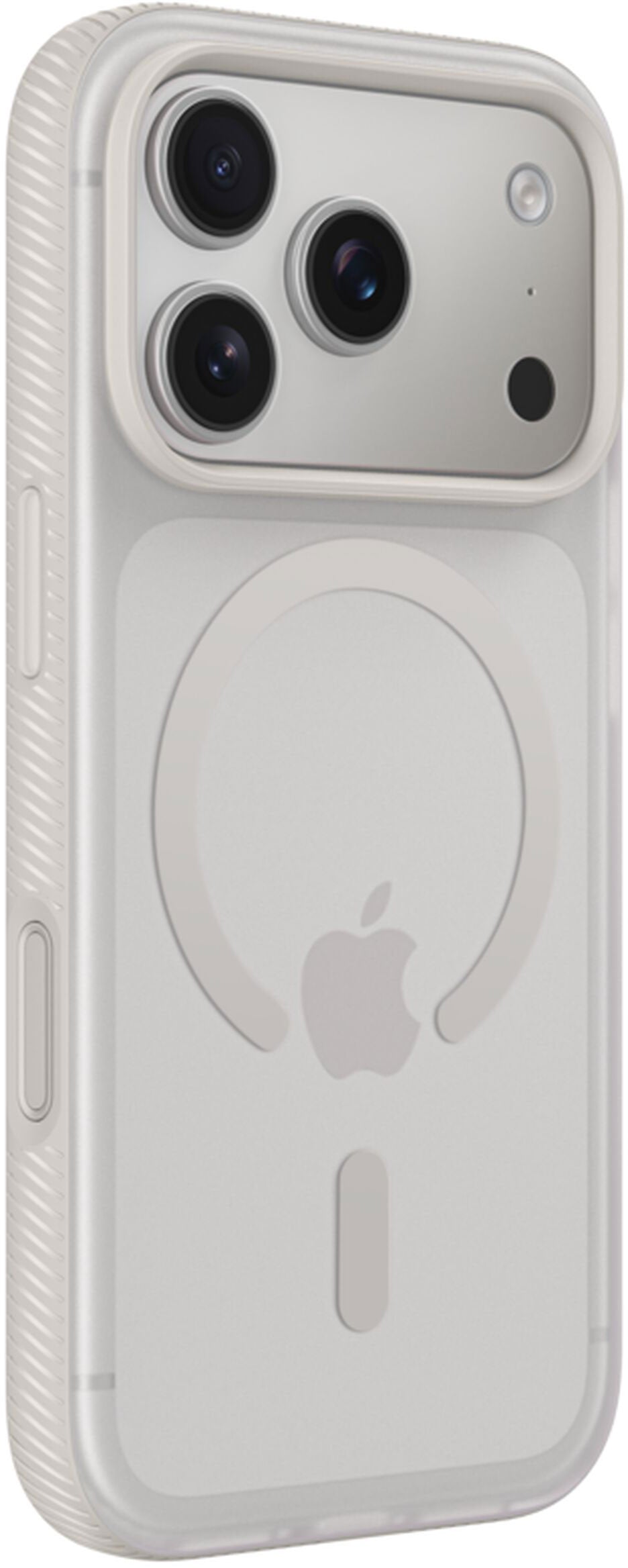 MagSafe-deksel for Apple iPhone 17 Pro, Belkin, SheerForce Grip, Beige MSA035hqSA