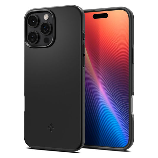 MagSafe-deksel for Apple iPhone 16 Pro Max, Spigen, Thin Fit, Svart