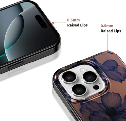 MagSafe-deksel for Apple iPhone 16 Pro Max, Tech-Protect, Lamano Velvet Night, Svart