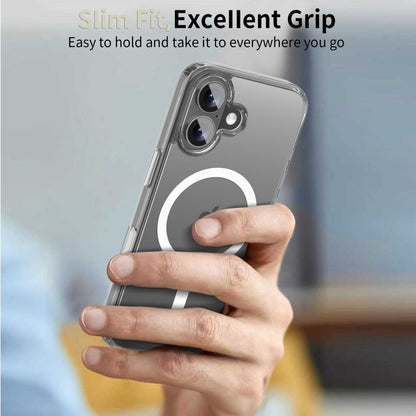 MagSafe-deksel for Apple iPhone 17, Tech-Protect, Flexair Hybrid CC, Gjennomsiktig