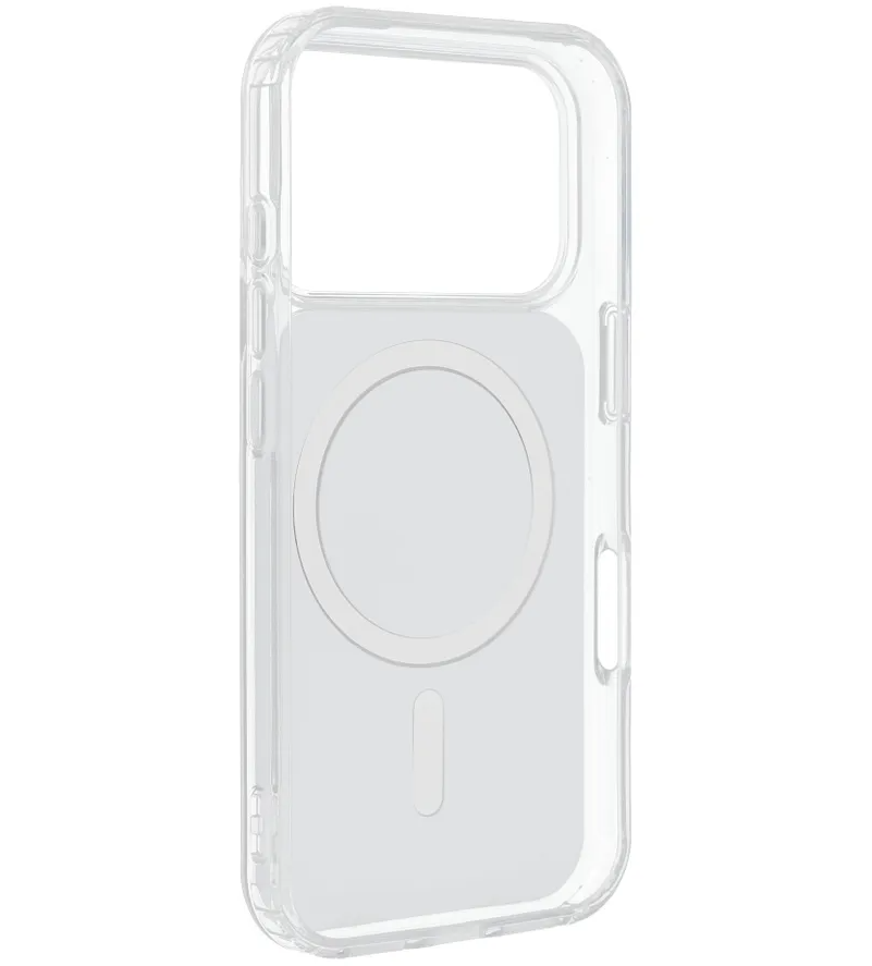 MagSafe-deksel for Apple iPhone 17e / 16e, OEM, Clear Fusion Mag Cover, Hvit