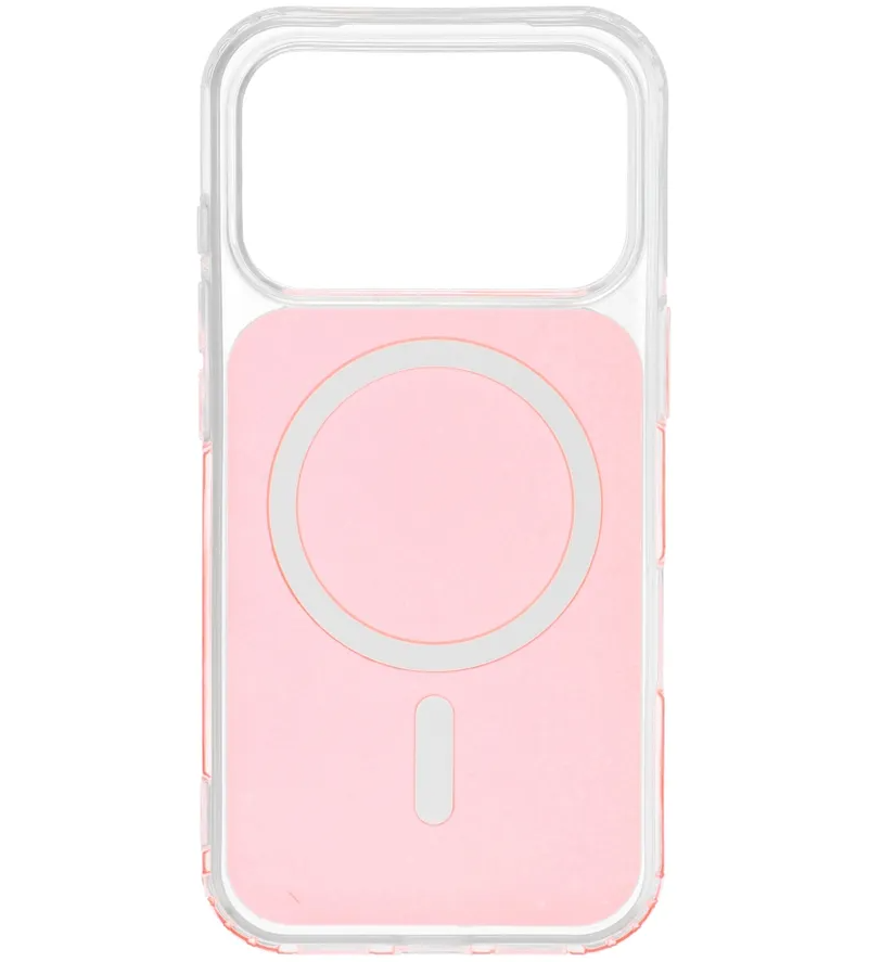 MagSafe-deksel for Apple iPhone 17e / 16e, OEM, Clear Fusion Mag Cover, Oransje