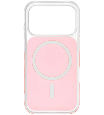MagSafe-deksel for Apple iPhone 17e / 16e, OEM, Clear Fusion Mag Cover, Oransje