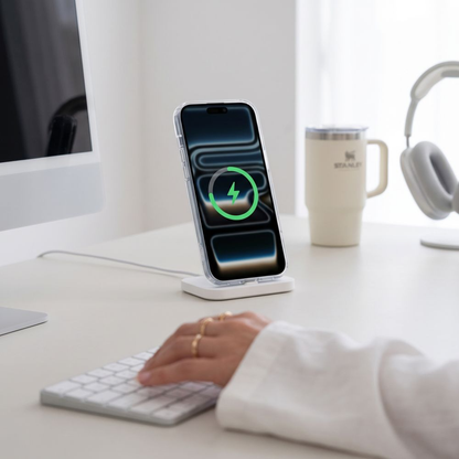 MagSafe-deksel for Apple iPhone 18 Pro / 17 Pro, Tech-Protect, Flexair Hybrid med skjermbeskytter, gjennomsiktig