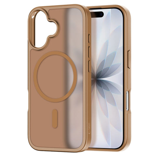 MagSafe-deksel for Apple iPhone 17, Tech-Protect, BasicMag, Brun