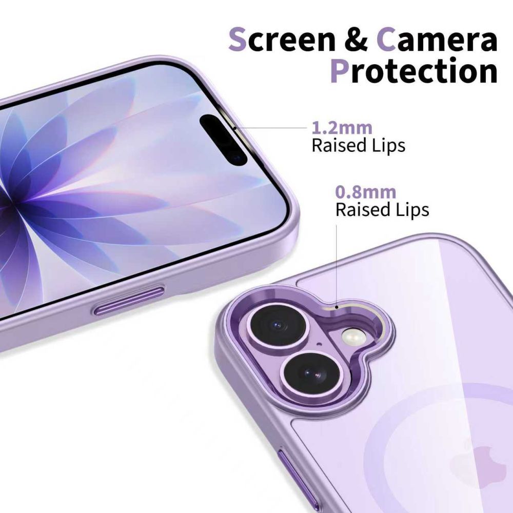 MagSafe-deksel for Apple iPhone 17, Tech-Protect, Magmat, Lilla