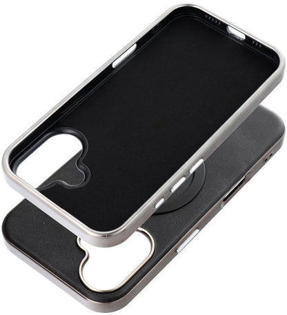 MagSafe-deksel for Apple iPhone 16 Pro, OEM, Gentleman Mag, svart