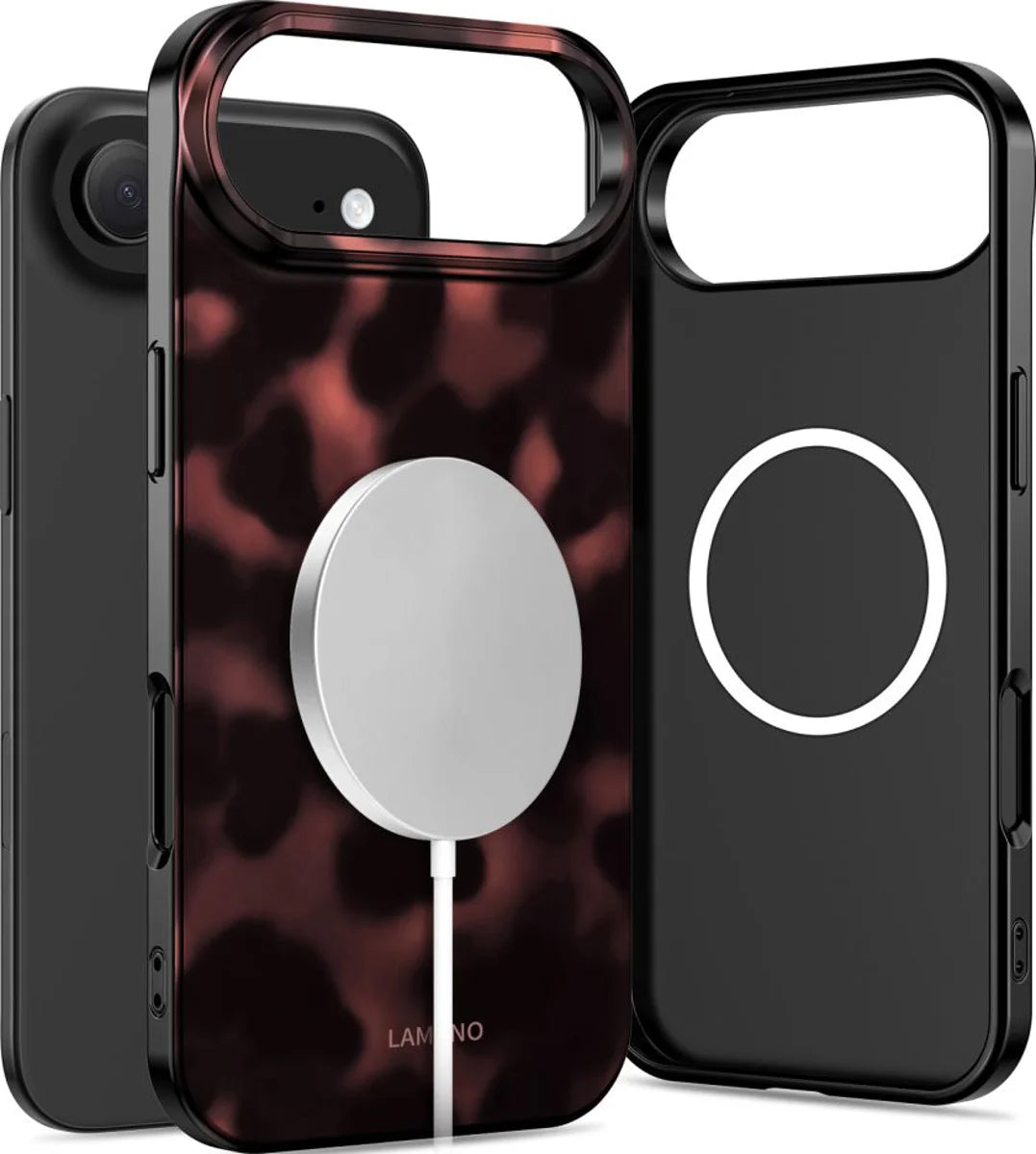 MagSafe-deksel for Apple iPhone 17 Air, Tech-Protect, Lamano Panther, Svart
