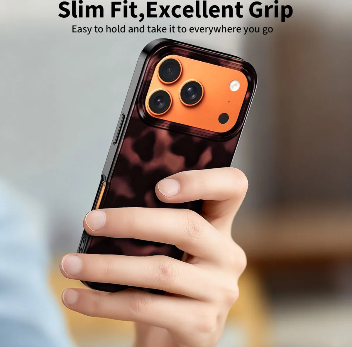 MagSafe-deksel for Apple iPhone 17 Pro Max, Tech-Protect, Lamano Panther, Svart