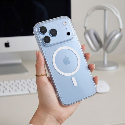 MagSafe-deksel for Apple iPhone 18 Pro / 17 Pro, Tech-Protect, Flexair, Transparent