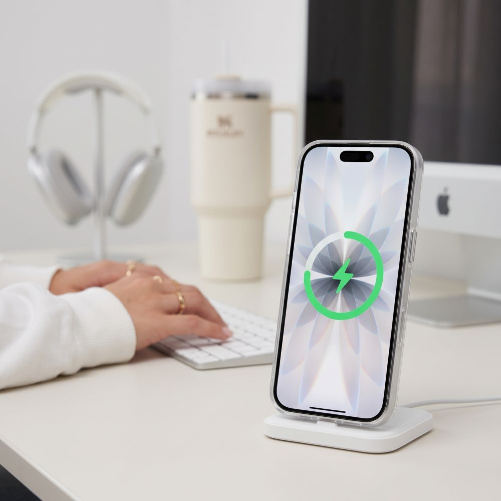 MagSafe-deksel for Apple iPhone 17, Tech-Protect, MagZero, Matt hvit