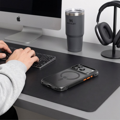MagSafe-deksel til Apple iPhone 18 Pro Max / 17 Pro Max, Tech-Protect, MagAir CC, matt svart