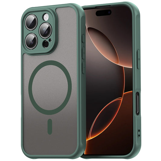 MagSafe-deksel for Apple iPhone 11, Techsuit, HaloFrost II, Grønn