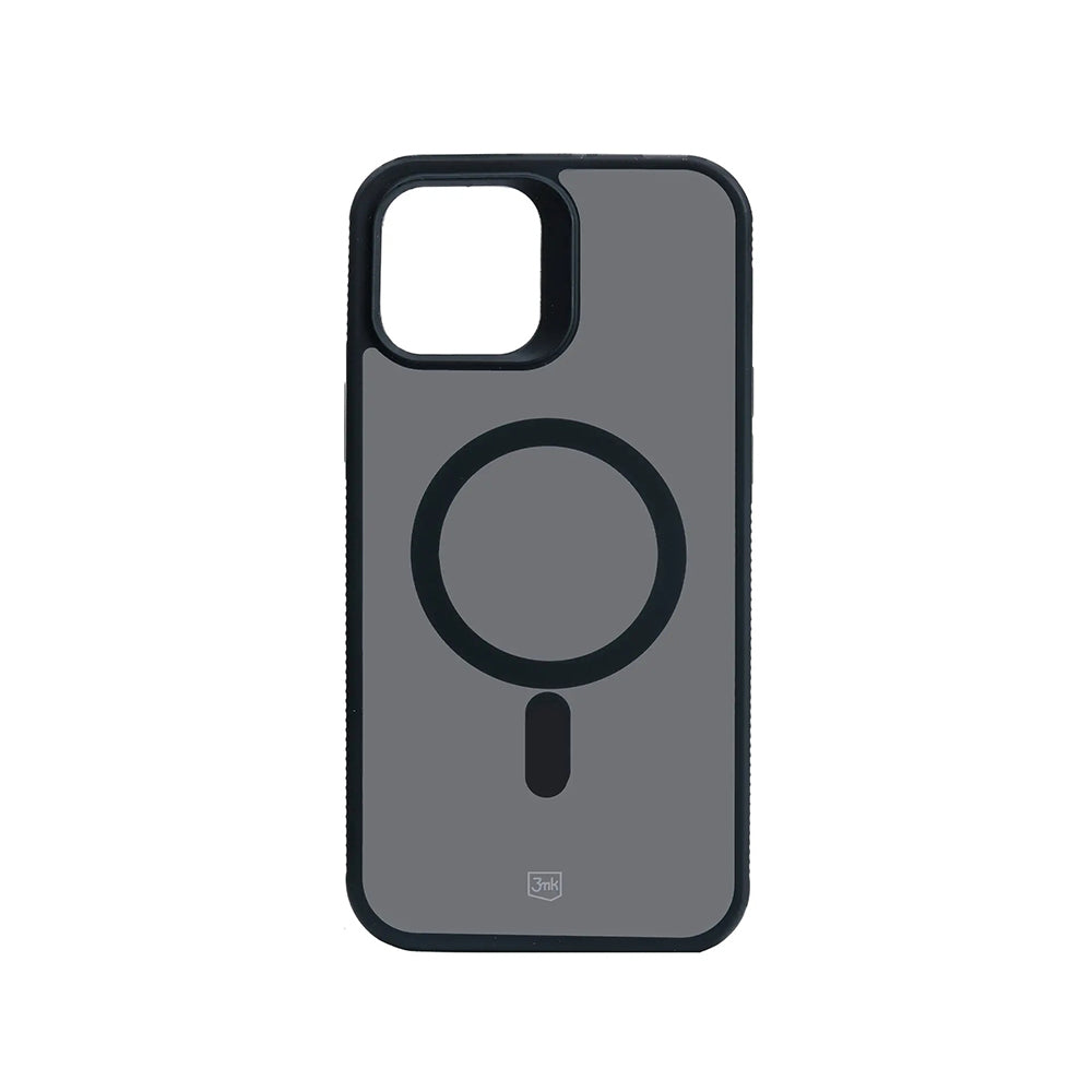 MagSafe-deksel for Apple iPhone 12 / 12 Pro, 3MK, Smoke MagCase, Svart