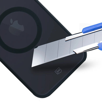 MagSafe-deksel for Apple iPhone 12 / 12 Pro, 3MK, Smoke MagCase, Svart