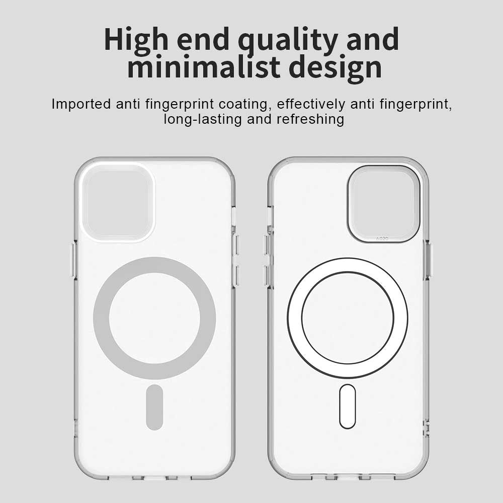 MagSafe-deksel for Apple iPhone 12 / 12 Pro, Techsuit, CandyCase, Hvit