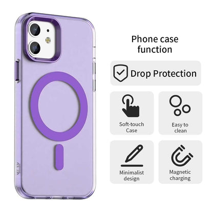 MagSafe-deksel for Apple iPhone 12 / 12 Pro, Techsuit, CandyCase, Lilla