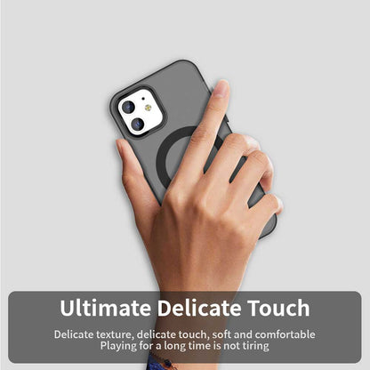 MagSafe-deksel for Apple iPhone 12 / 12 Pro, Techsuit, CandyCase, Svart