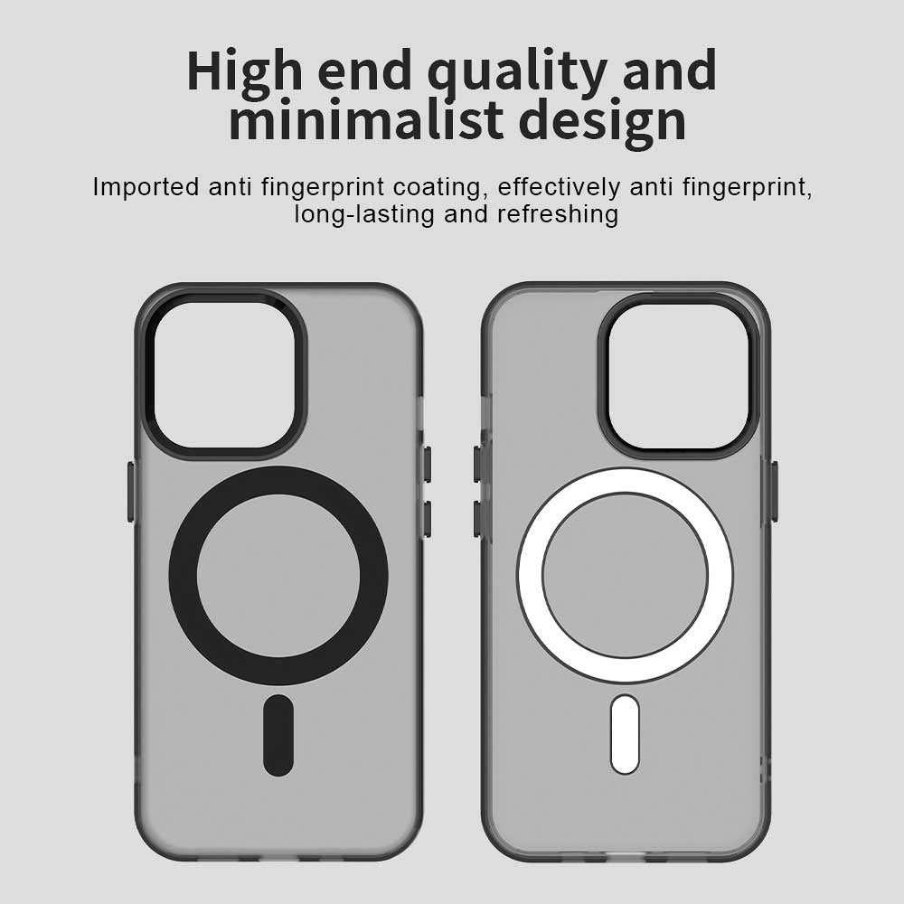 MagSafe-deksel for Apple iPhone 12 Pro Max, Techsuit, CandyCase, Svart