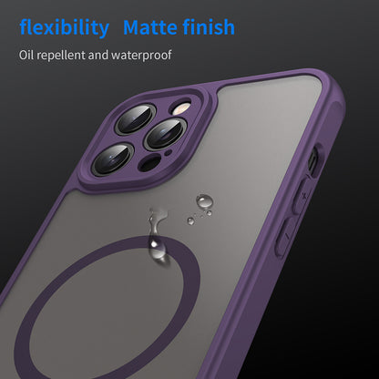 MagSafe-deksel for Apple iPhone 12 Pro, Techsuit, HaloFrost II, Lilla