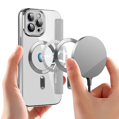 MagSafe-deksel for Apple iPhone 12 Pro, Techsuit, SmartMag Book, Grå