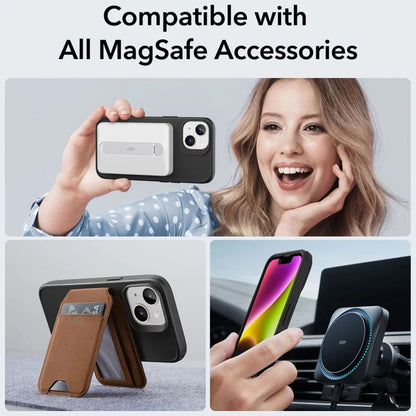 MagSafe-deksel for Apple iPhone 14 / 13, ESR, Classic Hybrid, Svart