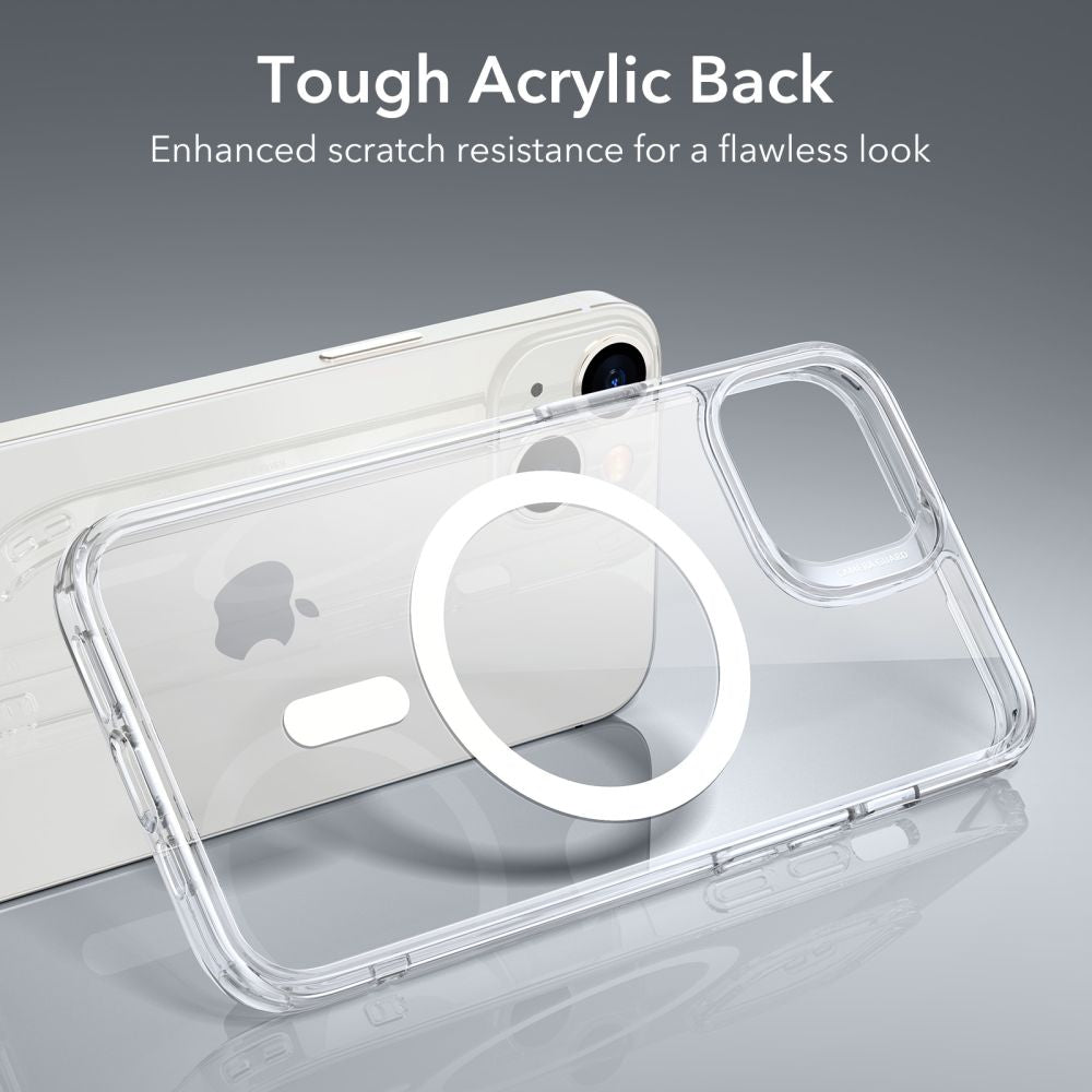 MagSafe-deksel for Apple iPhone 14 / 13, ESR, Classic Hybrid, Transparent