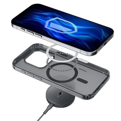 MagSafe-deksel for Apple iPhone 13 Pro Max, 3MK, Frosty MagCase, Satinert svart