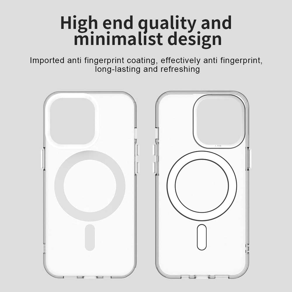 MagSafe-deksel for Apple iPhone 13 Pro Max, Techsuit, CandyCase, hvit