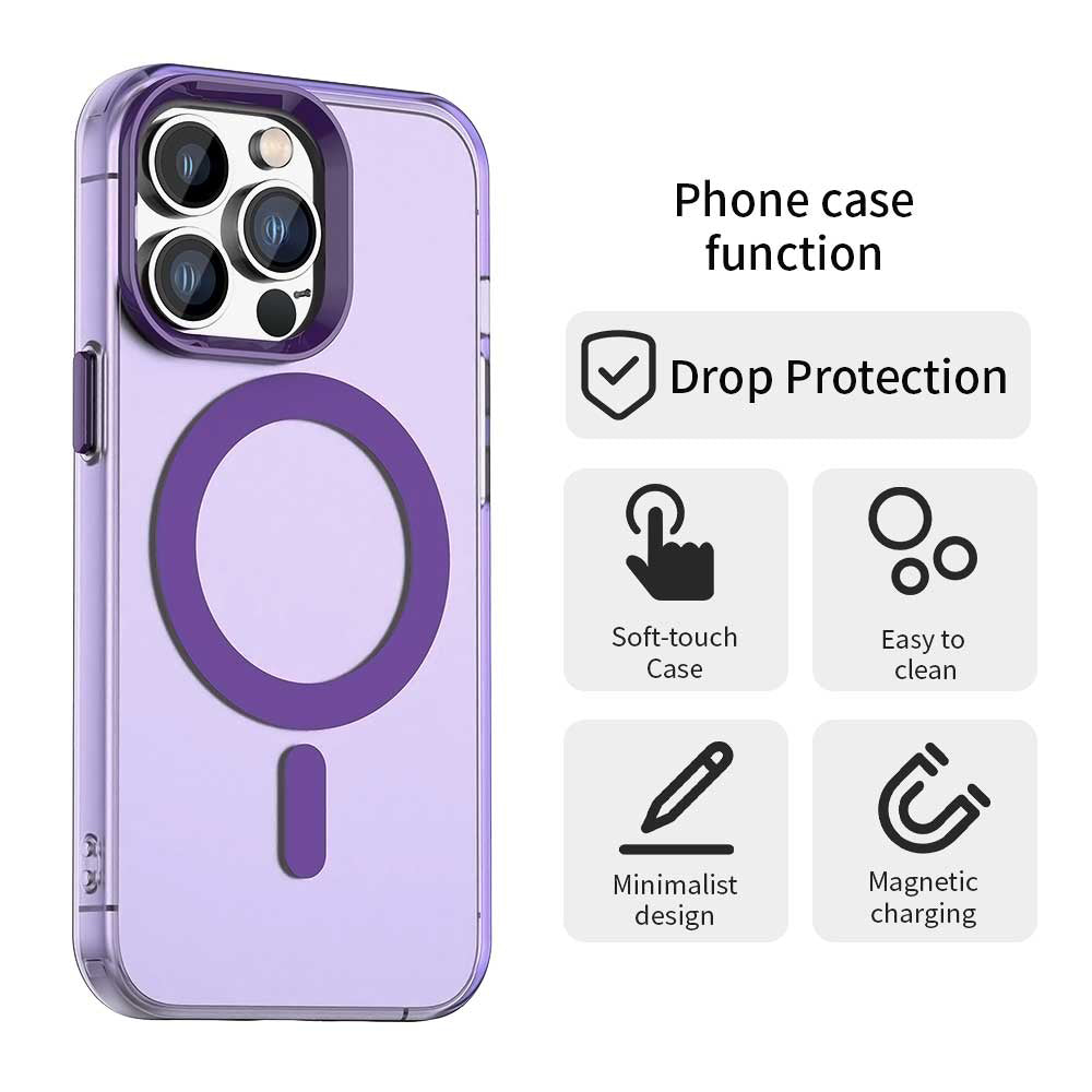 MagSafe-deksel for Apple iPhone 13 Pro Max, Techsuit, CandyCase, Lilla